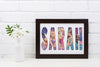Personalised Barbie Name Poster: Themed Bedroom Wall Art - wall art print by Sarah's Embroidery