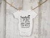 Funny Baby Bodysuit - Aunt Puke Joke, 100% Cotton Baby Grow - baby bodysuit by Sarah's Embroidery