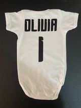 Blackburn Rovers Baby Bodysuit - Football Fan Gift, 100% Cotton - baby bodysuit by Sarah's Embroidery