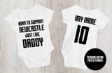 Personalised Newcastle Baby Bodysuit - - baby bodysuit by Sarah's Embroidery