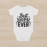 Oops Ever Baby Onesie – Funny Pregnancy Announcement Outfit - baby bodysuit by Sarah's Embroidery
