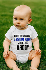 Blackburn Rovers Baby Bodysuit - Football Fan Gift, 100% Cotton - baby bodysuit by Sarah's Embroidery