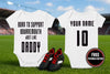 Bournemouth Baby Bodysuit - Football Fan Gift, 100% Cotton - baby bodysuit by Sarah's Embroidery