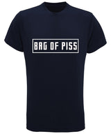Bag of Piss Graphic T-Shirt: Funny Slogan Tee, Novelty Gift - t-shirt by Sarah's Embroidery