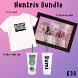 KPOP Demon Hunters Bundle – T-Shirt, Ariana Print, Starbucks Cup - t-shirt by Sarah's Embroidery