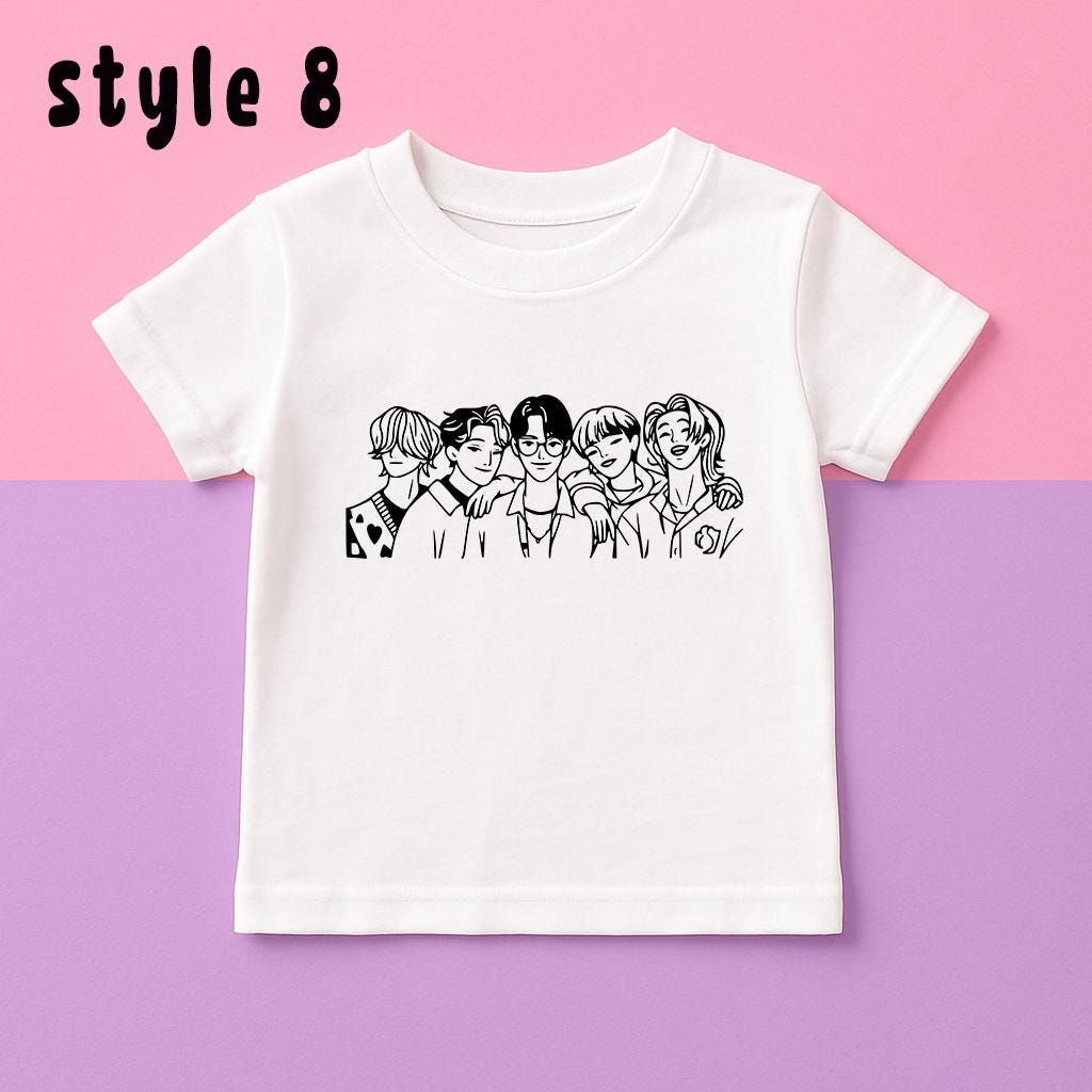 Huntrix K-Pop T-Shirt, Anime Graphic Tee, Demon Hunters Design - t-shirt by Sarah's Embroidery