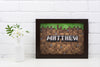 Personalised Minecraft Name Print, Gamer Bedroom Wall Art - wall art print by Sarah's Embroidery