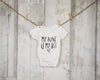 My Aunt is My BFF Baby Bodysuit - 100% Natural Cotton - baby bodysuit by Sarah's Embroidery