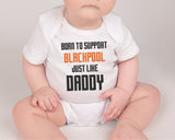 Blackpool Football Baby Vest, Born to Support, Baby Gift - baby bodysuit by Sarah's Embroidery