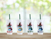 Stitch Harry Potter Disney inspired Custom Personalised Starbucks cold cup tumbler. - cold cup by Sarah's Embroidery