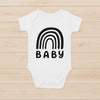 Rainbow Baby Bodysuit - 100% Cotton Newborn Clothing - baby bodysuit by Sarah's Embroidery