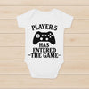 Player 5 Gaming Baby Bodysuit - 100% Cotton Gamer Baby Grow - baby bodysuit by Sarah's Embroidery
