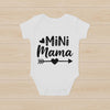 Mini mama baby grow, In all sizes 0,3,6,12 months - baby bodysuit by Sarah's Embroidery