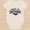 Always be batman baby grow, In all sizes 0,3,6,12 months - baby bodysuit by Sarah's Embroidery