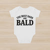 Funny Bald Dad Baby Bodysuit – Father's Day Gift - baby bodysuit by Sarah's Embroidery