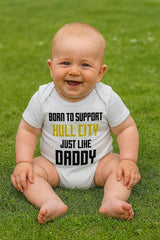 Hull City Baby Bodysuit - Football Fan Gift, 100% Cotton - baby bodysuit by Sarah's Embroidery