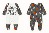 Matching Kids Halloween Pajamas – “Fab-BOO-lous” Ghost Design – Toddler & Baby Spooky Sleepwear - kids pyjamas by Sarah's Embroidery