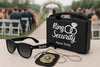 Personalised Ring Security Set - Ring Bearer Proposal Gift - sunglasses by Sarah's Embroidery