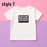 Huntrix K-Pop T-Shirt, Anime Graphic Tee, Demon Hunters Design - t-shirt by Sarah's Embroidery