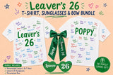 Personalised Leaver's 26 T-Shirt, Sunglasses, Bow Bundle (Class of 2026) - t-shirt by Sarah's Embroidery