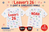 Personalised Leaver's 26 T-Shirt & Sunglasses Bundle (Class of 2026) - t-shirt by Sarah's Embroidery
