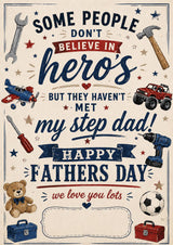 Personalised Father’s Day Gift - Framed Dad Wall Art - Dad Birthday Present - wall art print by Sarah's Embroidery